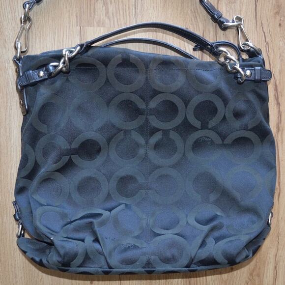 Signature Brooke Mahogany Shoulder Bag - Picture 3 of 8